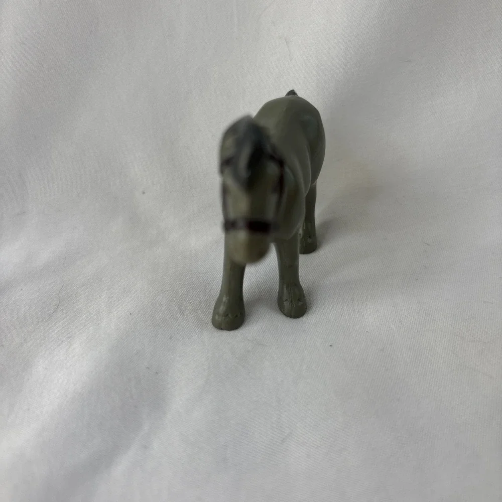 Lincoln Logs Oak Creek Lodge 857 Replacement Gray Horse‎ Animal Figure Western